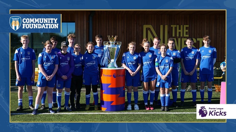Local young people to represent Colchester United in Premier League Kicks Cup 2024 Regional Tournament